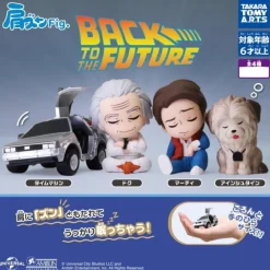 Kata Zun Fig. Back to the Future Complete Set Figure Capsule Toy JAPAN OFFICIAL