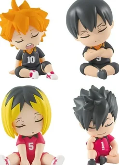 Katazun Fig. Haikyuu All 4 Type Set Figure Capsule Toy JAPAN OFFICIAL
