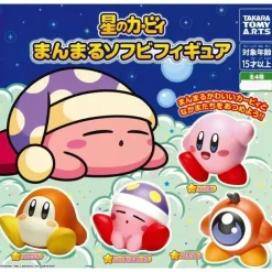 Kirby Round Soft Vinyl Figure Complete Set Capsule toy JAPAN OFFICIAL