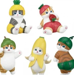 Kitan Club mofusand Fruit Nyan Complete Set Figure Capsule Toy JAPAN OFFICIAL