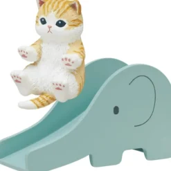 Kitan Club mofusand Slide Cat Complete Set Figure Capsule Toy JAPAN OFFICIAL