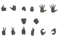 Kotobukiya Megalomaria Unlimited Universe Ex Hand Unit Female Type A Model Kit