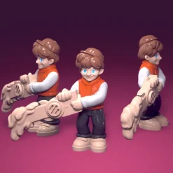 Kotobukiya ROVER ROBIN Crushes Gingerbread Man Figure JAPAN OFFICIAL