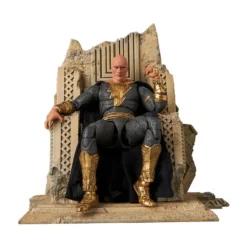 Medicom Toy MAFEX No.286 Black Adam Gold Suit Action Figure JAPAN OFFICIAL