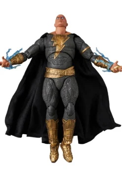 Medicom Toy MAFEX No.286 Black Adam Gold Suit Action Figure JAPAN OFFICIAL