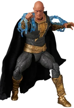 Medicom Toy MAFEX No.286 Black Adam Gold Suit Action Figure JAPAN OFFICIAL