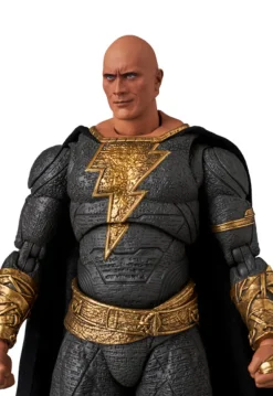 Medicom Toy MAFEX No.286 Black Adam Gold Suit Action Figure JAPAN OFFICIAL