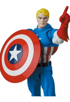 Medicom Toy MAFEX No.217 Captain America COMIC Ver. Action Figure JAPAN OFFICIAL