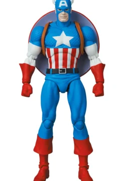 Medicom Toy MAFEX No.217 Captain America COMIC Ver. Action Figure JAPAN OFFICIAL