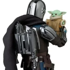Medicom Toy MAFEX No.256 Star Wars The Mandalorian Chrome Ver. Action Figure