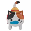 Mega Cat Project Walking Nyan Piece Nyan! Monkey D. Luffy Figure JAPAN OFFICIAL