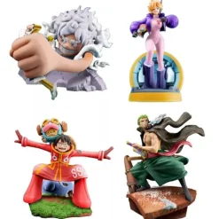 MegaHouse Logbox Re Birth Egghead Arc All 4 sets Figure JAPAN OFFICIAL