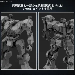 30MM Armored Core VI Fires of Rubicon Balam Industries BD-011 Melander Model Kit