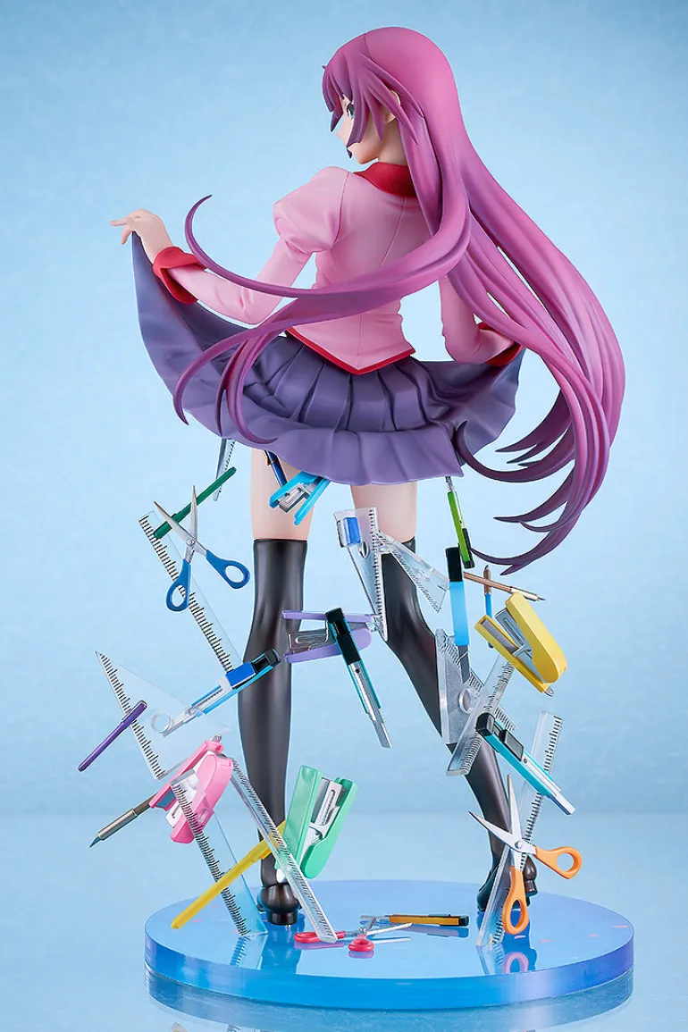 Monogatari Series Hitagi Senjougahara Remaster Project 1/7 Figure JAPAN OFFICIAL