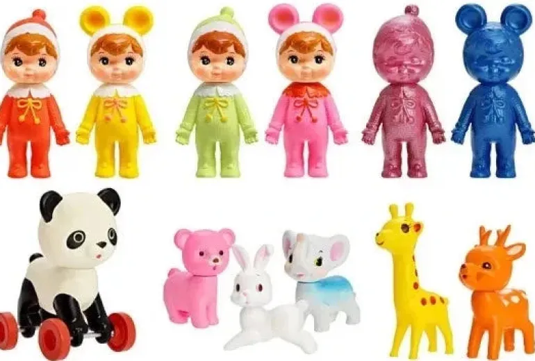 Nakayoshi Charmy and Cute Friends Miniature Collection Complete Set Capsule Toy