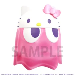 Pac-ManxSanrio Characters Chibi Collect Figure Vol.2 Clear Color ver. 6Pack BOX
