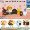 Palm Moment Pokemon Everyone's Warm Mascot Complete Set Figure Capsule Toy JAPAN