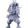 PLAMAX Kamakura Period Armored Warrior Silver Color Edition 1/12 Model Kit JAPAN