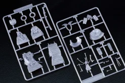 PLAMAX Kamakura Period Armored Warrior Silver Color Edition 1/12 Model Kit JAPAN