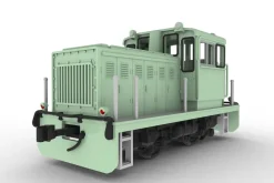 Plum Small Locomotive Convex Type Green 1/80 Model Kit JAPAN OFFICIAL