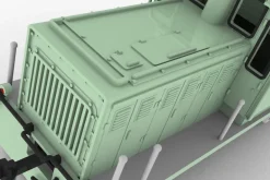 Plum Small Locomotive Convex Type Green 1/80 Model Kit JAPAN OFFICIAL