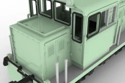 Plum Small Locomotive Convex Type Green 1/80 Model Kit JAPAN OFFICIAL