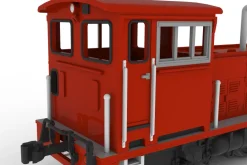 Plum Small Locomotive L Type Orange 1/80 Model Kit JAPAN OFFICIAL