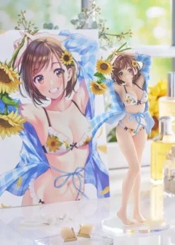 Plum Sunflower Girl Illustration by En Morikura 1/7 Figure JAPAN OFFICIAL