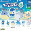 Pokemon Funitto Mascot 6 Complete Set Capsule Toy JAPAN OFFICIAL