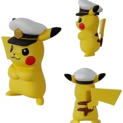 Pokemon MonColle PokeDel-Z Captain Pikachu JAPAN OFFICIAL