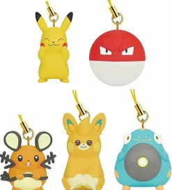 Pokemon Petanko Mascot Type Electric 2 Complete Set Figure Capsule Toy JAPAN