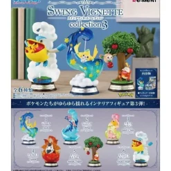 Pokemon Swing Swing Vignette Collection 3 All 6 types Set Figure JAPAN OFFICIAL