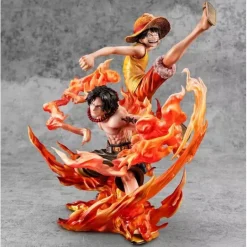 P.O.P ONE PIECE NEO-MAXIMUM Luffy & Ace Bonds of Brothers 20th LIMITED Figure