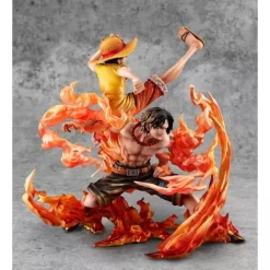 P.O.P ONE PIECE NEO-MAXIMUM Luffy & Ace Bonds of Brothers 20th LIMITED Figure