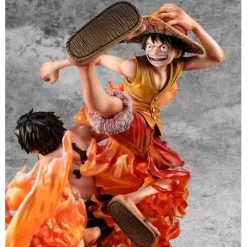 P.O.P ONE PIECE NEO-MAXIMUM Luffy & Ace Bonds of Brothers 20th LIMITED Figure