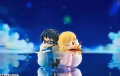 Qset+ Your Lie in April Kaori Miyazono & Kosei Arima Figure JAPAN OFFICIAL