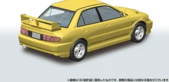 RakuPla Snap Car CE9A Lancer GSR Evolution III 1995 Dandelion Yellow Model Kit
