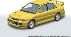 RakuPla Snap Car CE9A Lancer GSR Evolution III 1995 Dandelion Yellow Model Kit