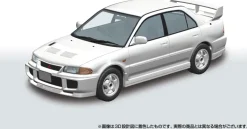 RakuPla Snap Car No.04-SW Lancer GSR Evolution III 1995 Scotia White Model Kit
