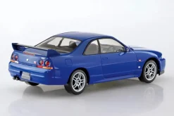 RakuPla Snap Kit Nissan R33 Skyline GT-R Blue No.21-BE Model Kit