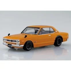 RakuPla Snap Kit No.16CU-BN Nissan C10 Skyline 2000GT-R Brown Model Kit JAPAN