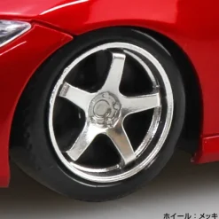 RakuPla Snap Kit No.17CU-CR Nissan RZ34 Fairlady Z Custom Wheel 1/32 Model Kit