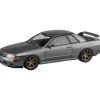 RakuPla Snap Kit No.14CU-GG Nissan R32 Skyline GT-R Gun Gray Metallic Model Kit