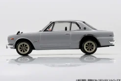 RakuPla Snap Kit No.16CU-SV Nissan C10 Skyline 2000GT-R Silver Model Kit JAPAN
