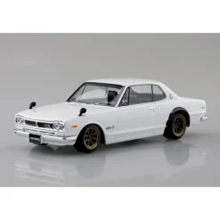 RakuPla Snap Kit No.16CU-WH Nissan C10 Skyline 2000GT-R White Model Kit JAPAN