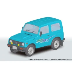 RakuPla Snap Kit No.18-TB Suzuki JA11 Jimny Triton Blue Metallic 1/32 Model Kit
