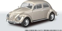 RakuPla Snap Kit Volkswagen Beetle Light Beige No.20-LB Model Kit JAPAN