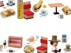 RE-MENT Motto Daisuki!! KOMEDA'S Coffee Vol.2 All 6 type Set Figure JAPAN