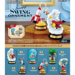 Re-Ment Peanuts Snoopy Swing Ornament Full Set of 6 Figure JAPAN OFFICIAL