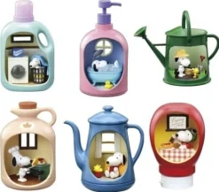 Re-Ment Peanuts Snoopy's LIFE in a BOTTLE Full Set of 6 Figure JAPAN OFFICIAL